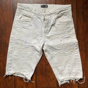 Zara Man Jean Shorts